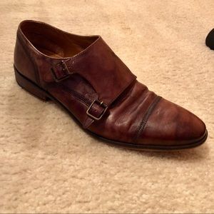 Steve Madden Double Strap Monks Brown